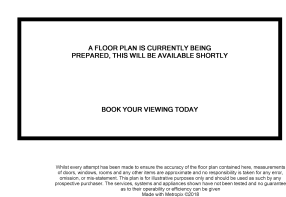 Floor/Site plan 1