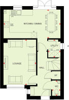 Ground floor of the 4 bedroom Kingsley