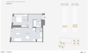 1 BEDROOM TYPE B