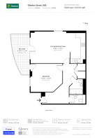 Floorplan area for info only, not for £/sq. ft valuation