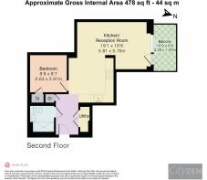 FLOOR PLAN OF SIMILAR APARTMENT