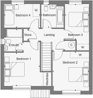 Dandara - The Orchard - The Goodwood, Home 104 floorplan