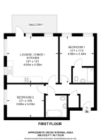 Floorplan area for info only, not for £/sq. ft valuation