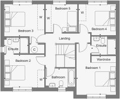 Dandara - Meadow View - The Kingston, Home 186 floorplan