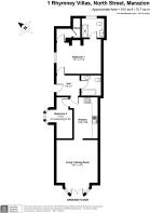 1 Rhymney Villas - floor plan