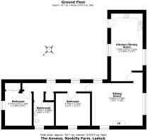 The Annexe Nankilly Farm Ladock - Floor plan.jpg