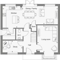 Dandara - Pearmain Place - The Chartwell, Home 26 floorplan