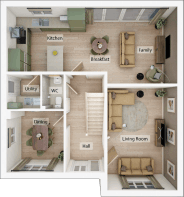 Ground Floor - 3D