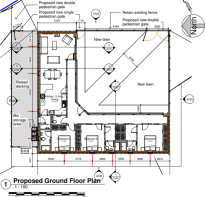 Approved floor plan 