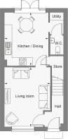 Dandara - Pearmain Place - The Charleston, Home 98 floorplan