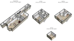 3D Floorplan Cliff Terrace