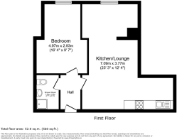 Essentia House, Flat 3, First Floor, 56, Upper Bon