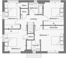 Dandara - Wittering Place - The Chartwell, Home 55 floorplan