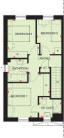First floor floorplan of The Ellerton