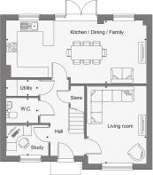 Dandara - The Orchard - The Goodwood, Home 104 floorplan