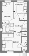 Dandara - Birch Park - The Charleston, Home 412 floorplan