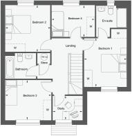 Dandara - The Cygnets - The Chawton, Home 5 floorplan