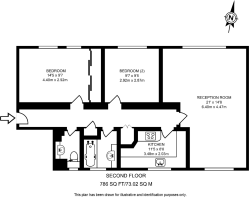 Floorplan area for info only, not for £/sq. ft valuation