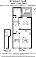First Floor 30a Christchurch Road, Colliers Wood S