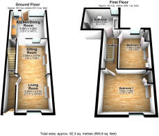 3D floor plan