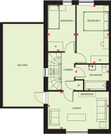 The Oak (Wichel Strand) Floorplan FF