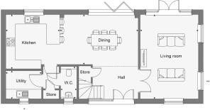 Dandara - The Russetts - The Beech, Home 028 floorplan