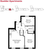 ingatestone grove guelder apartments plot 3 floorplans