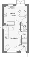 Dandara - Buckmore Green  - The Vyne, Home 76 floorplan
