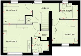 Holwick First Floor Plan
