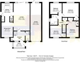 Floorplan - 3 Reef Close, Littlehampton, BN17 6QG