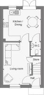 Dandara - Birch Park  - The Vyne, Home 418 floorplan