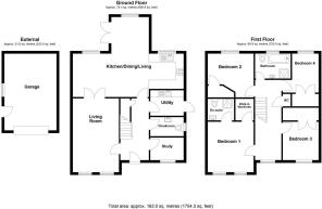 18 Llygad Y Ffynon, Five Road - all floors.JPG