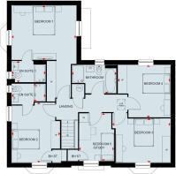 First floor plan of the lenwade