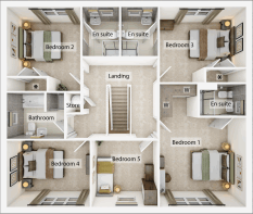 3D - First Floor
