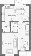 Dandara - The Orchard - The Woburn, Home 130 floorplan