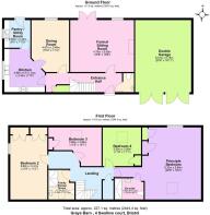 Grays Barn , 4 Swallow court, Bristol - all floors