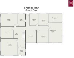 Floorplan letterhead - 5 Archies Row - Ground Floo