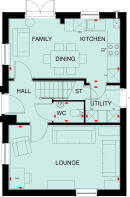 Hadley Ground Floor Plan