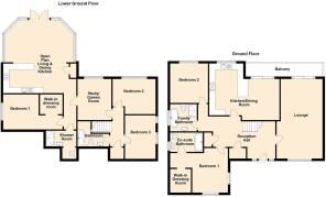 40 Pen y Bryn Road, Colwyn Bay - all floors.JPG