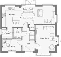 Dandara - Birch Park  - The Chartwell, Home 382 floorplan