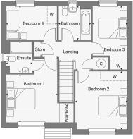 Dandara - Manor Park - The Washington, Home 38 floorplan