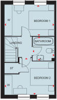 Wilford first floor floorplan