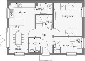 Dandara - Fortuna Fields - The Penshurst, Home 054 floorplan