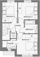 Dandara - Meadow View - The Frogmore, Home 209 floorplan