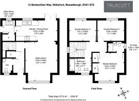 Floorplan of 13 Barbachlaw Way