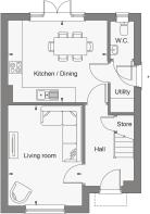 Dandara - Pearmain Place - The Frogmore, Home 92 floorplan