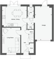 Dandara - The Cygnets - The Chawton, Home 6 floorplan