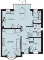 Holden ground floor plan