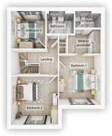 First Floor - 3D
