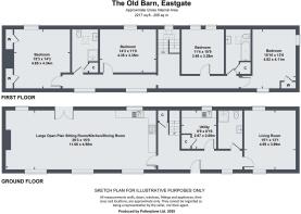 The Old Barn floor plan